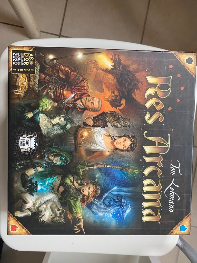 Res Arcana board game (frans), Enlèvement ou Envoi, Comme neuf
