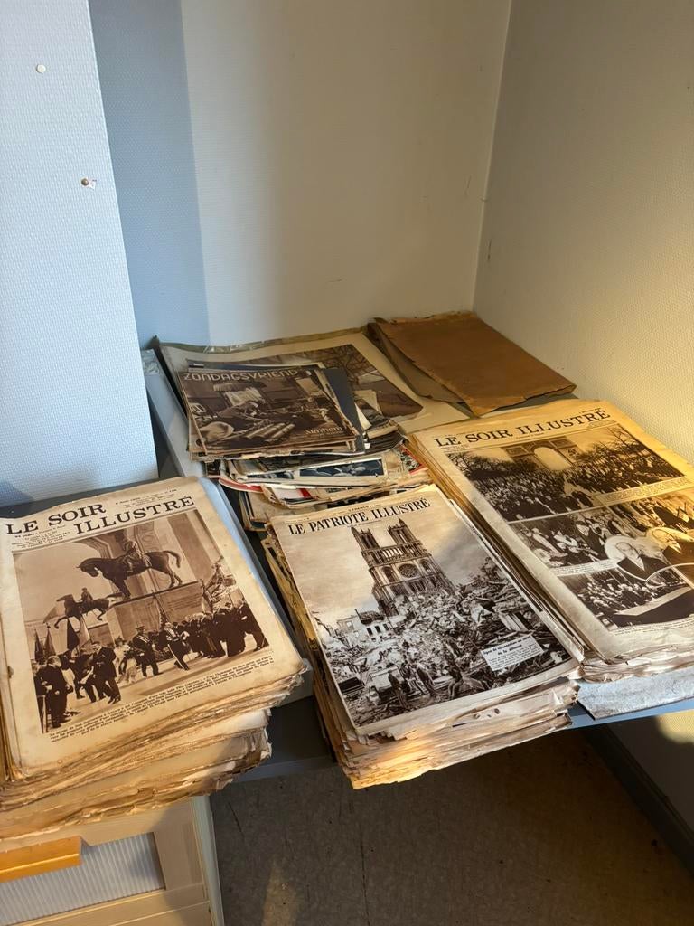 Le soir illustré, Enlèvement