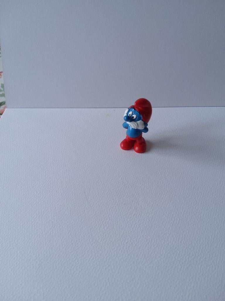 Grand Schtroumpf Penseur, Collections, Schtroumpfs, Enlèvement ou Envoi, Utilisé, Grand Schtroumpf, Poupée, Figurine ou Peluche