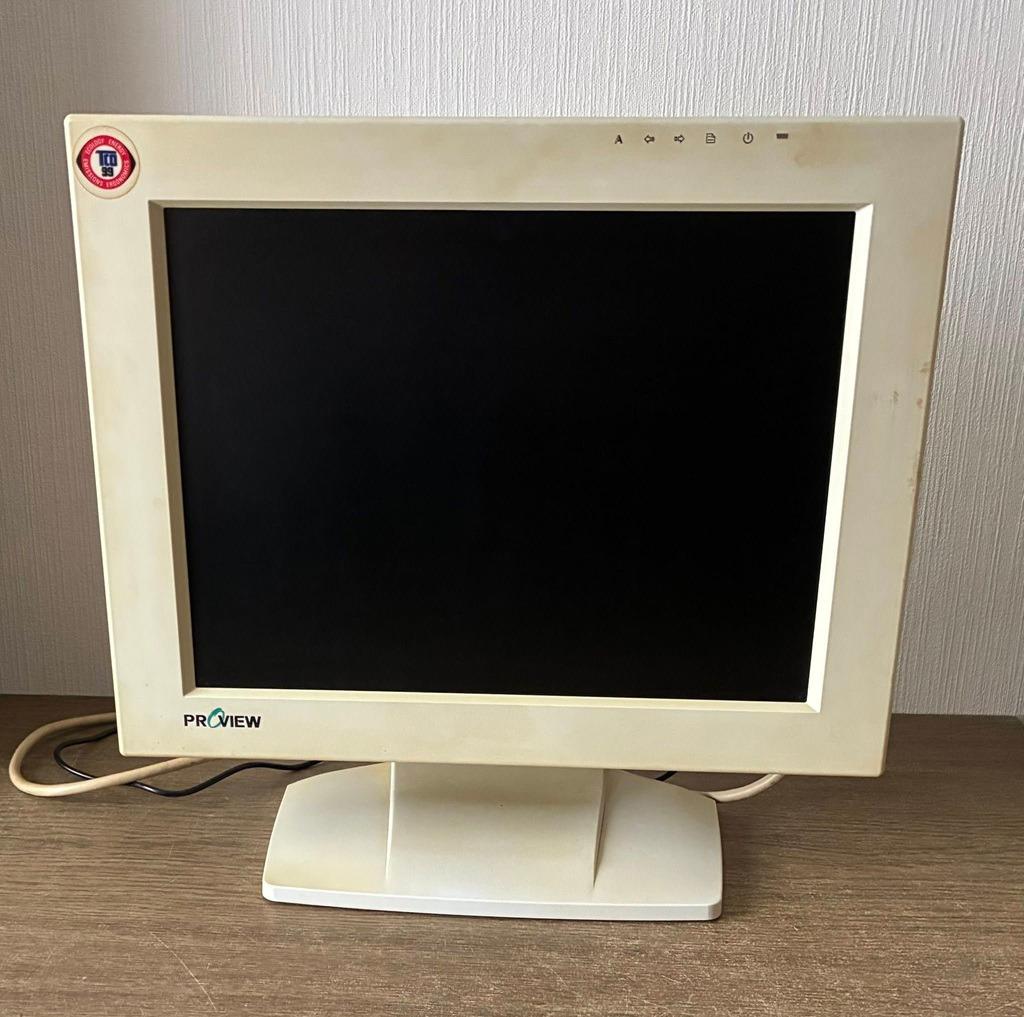Schermonitor ProView 15", Informatique & Logiciels, 15", Enlèvement, Utilisé, VGA