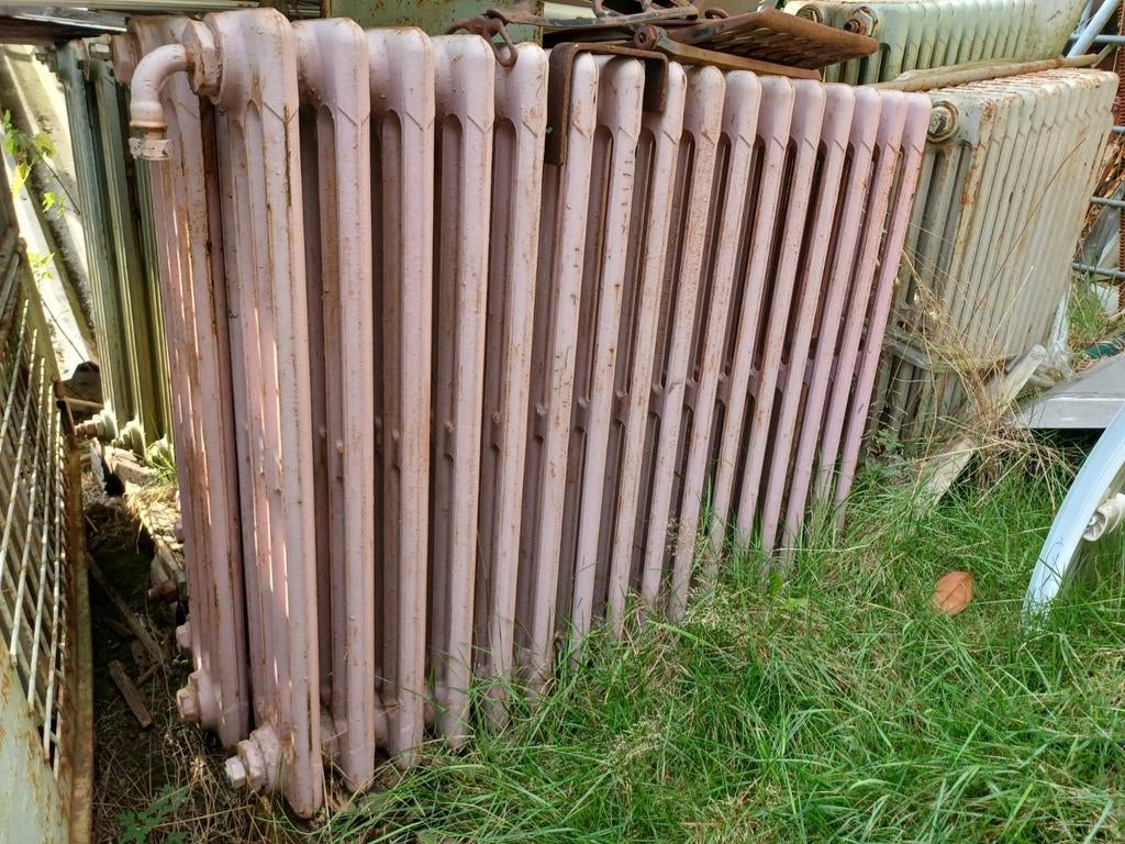 gietijzeren radiatoren, Doe-het-zelf en Bouw, Verwarming en Radiatoren, Ophalen, Gebruikt