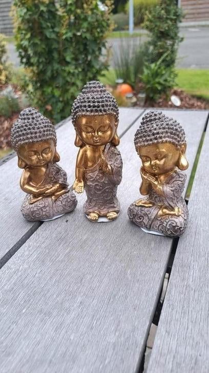 Figurines de Bouddha (dorées), Enlèvement