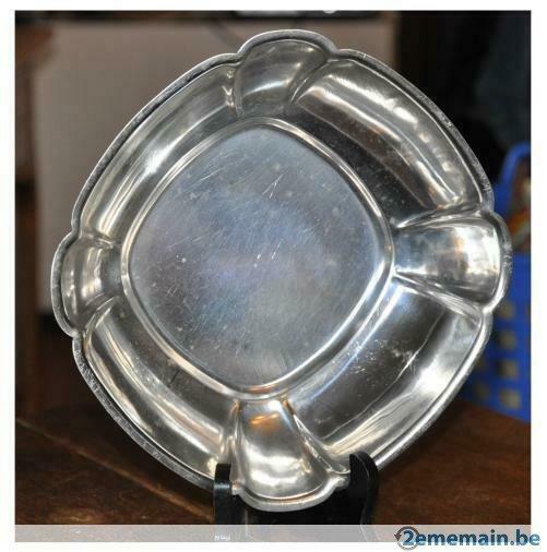 plat creux et carré en inox, Enlèvement ou Envoi, Utilisé, Balance ou Balances