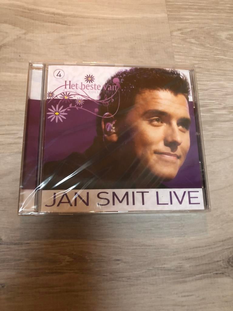 Cd Jan Smit live, nieuw in de verpakking, Enlèvement ou Envoi, Neuf, dans son emballage