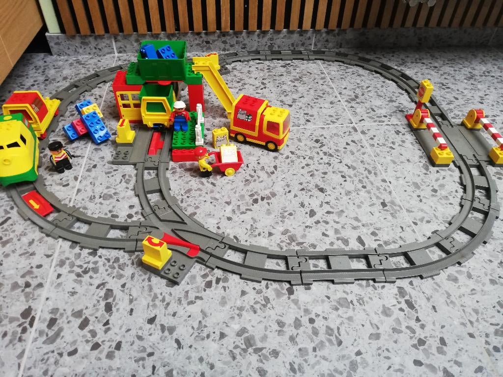 duplo 2933 trein deluxe, Kinderen en Baby's, Ophalen of Verzenden, Complete set, Duplo
