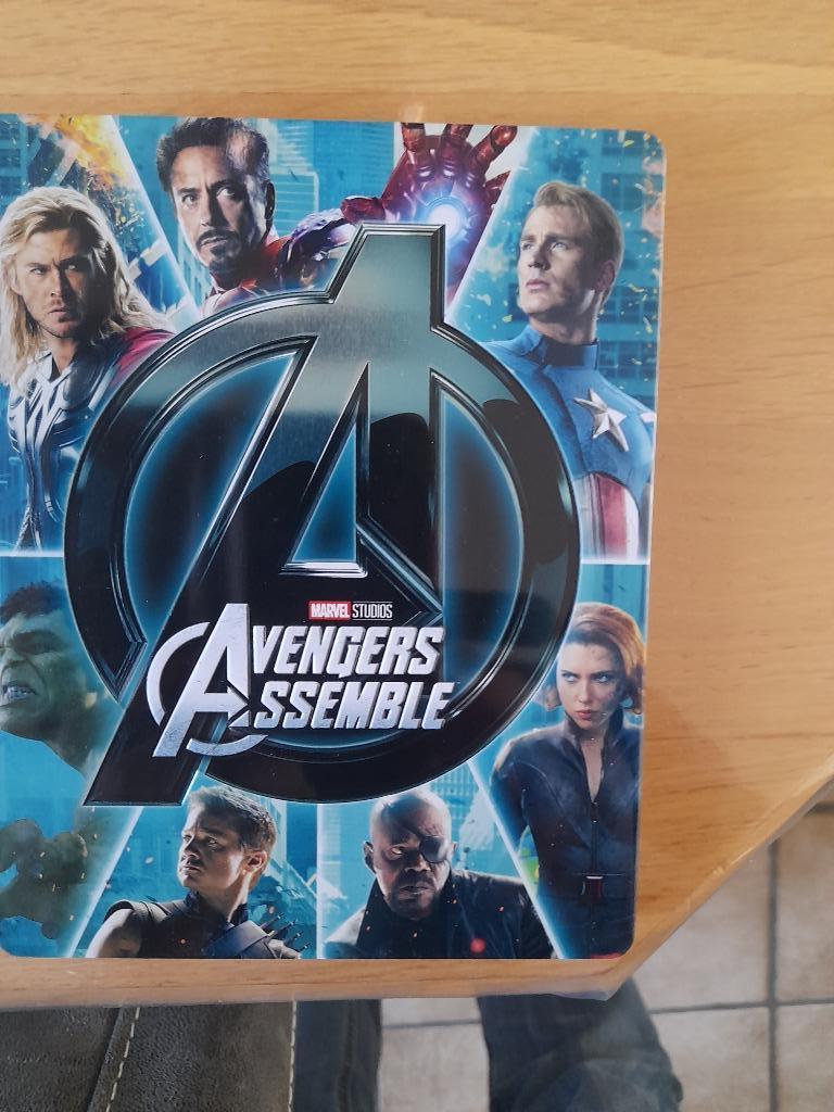 Avengers Assemble Zavvi 4K Exclusive SteelBook Blu-ray, Cd's en Dvd's, Blu-ray, Verzenden, Gebruikt, Science Fiction en Fantasy