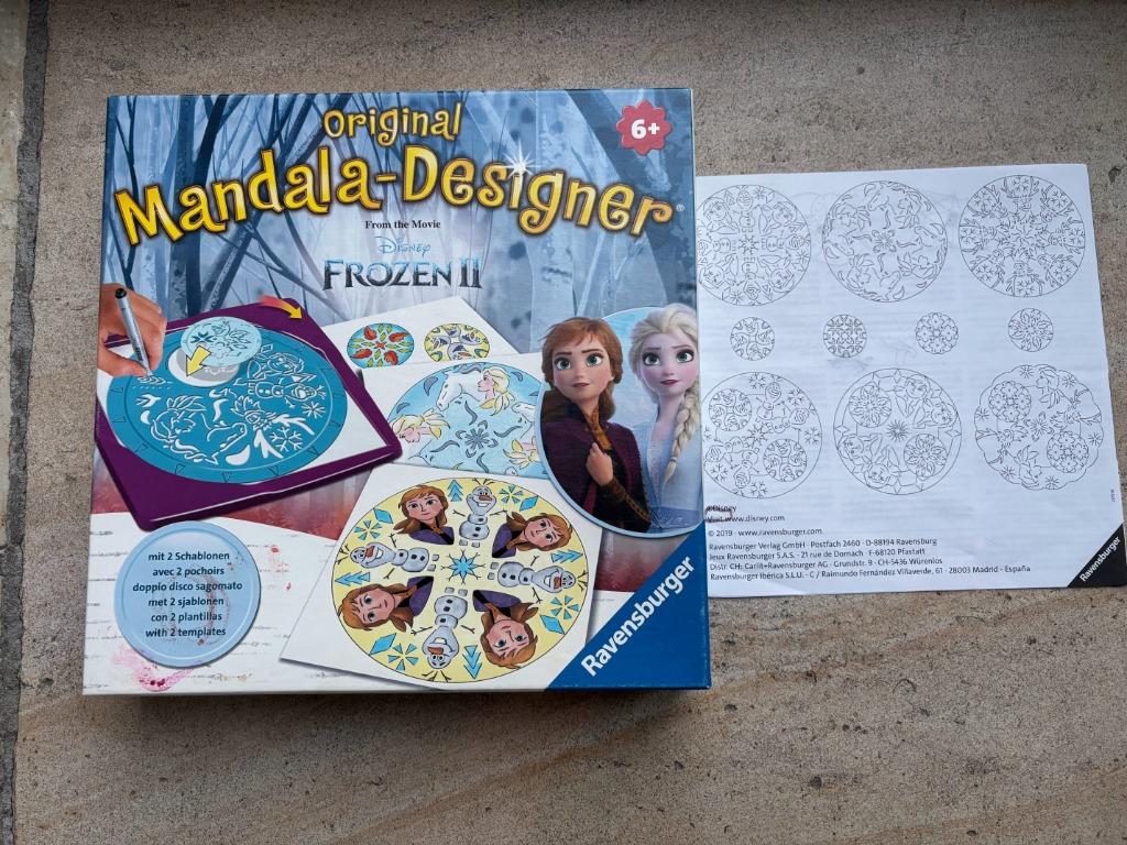 Frozen mandala 2-in-1, Enlèvement ou Envoi, Comme neuf