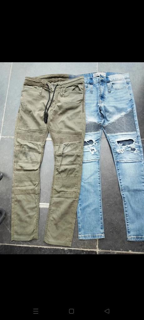 2 jeans broeken, Ophalen of Verzenden, Zo goed als nieuw