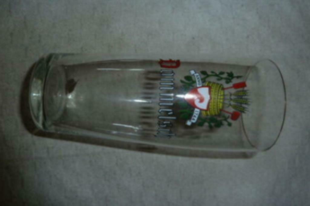 #I Bier glas DOMMELSCH Anno 1744 " glad dun glaasje ", Verzamelen, Glas en Drinkglazen, Nieuw, Bierglas, Ophalen of Verzenden