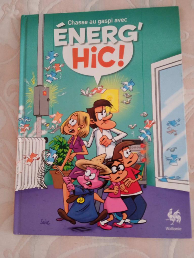 BD Chasse au gaspil avec energ hic !, Livres, Enlèvement ou Envoi, Comme neuf