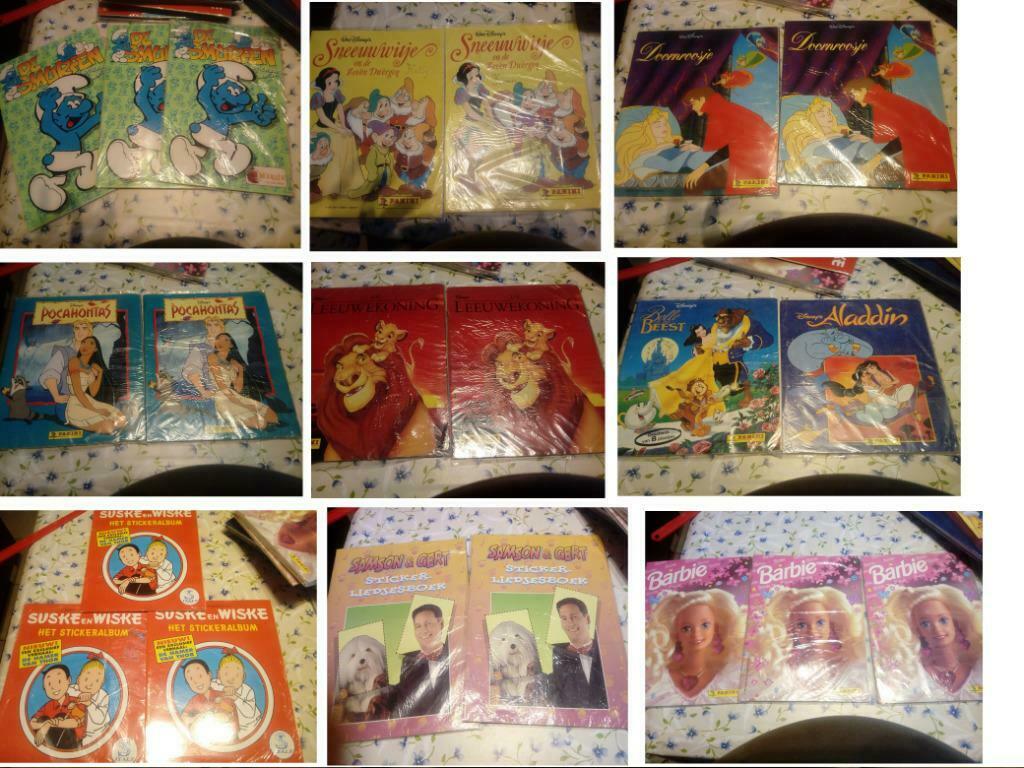 Pakket verschillende stickerboeken, Verzamelen, Ophalen of Verzenden, Gebruikt
