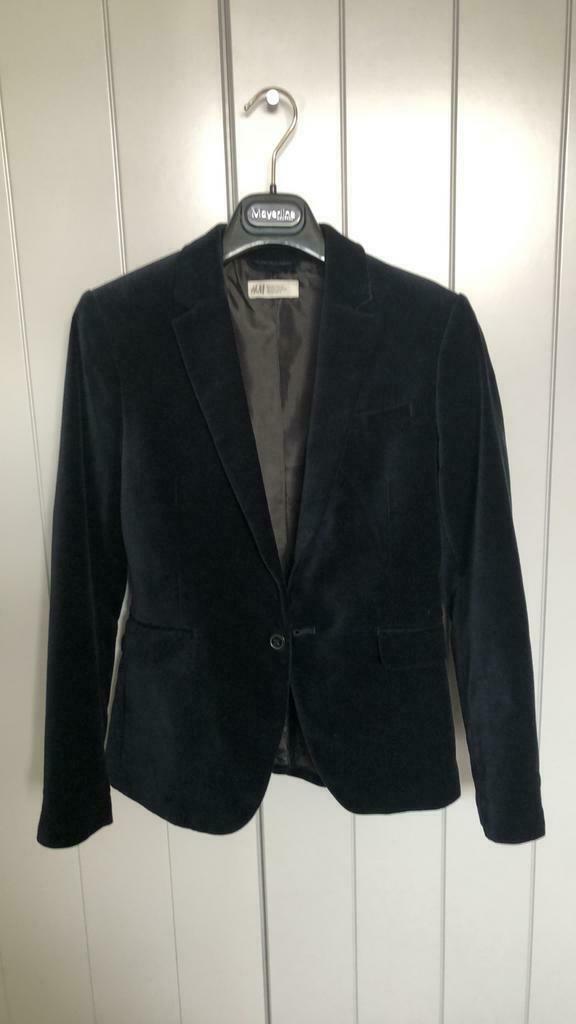 Jongensblazer 12 jaar velours, H&M, Ophalen of Verzenden, Zo goed als nieuw, Jongen