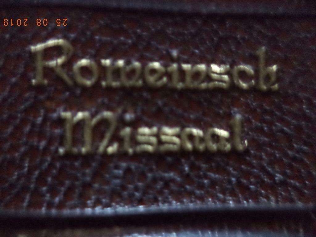 ''Romeinsch Missaal'', 1928, Jan MINNER. Zéér goede staat., Ophalen of Verzenden, Gelezen, Christendom | Katholiek