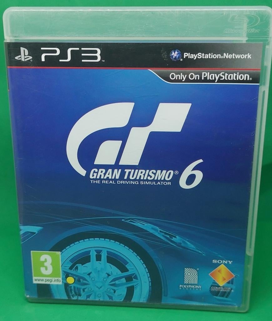 Gran Turismo 6, PS3, Consoles de jeu & Jeux vidéo, Jeux | Sony PlayStation 3, Comme neuf, Course et Pilotage, À partir de 3 ans