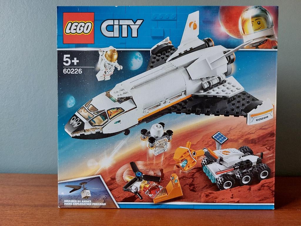 Legoset 60226 - Mars onderzoeksshuttle in verzegelde doos, Ophalen of Verzenden, Nieuw, Complete set, Lego