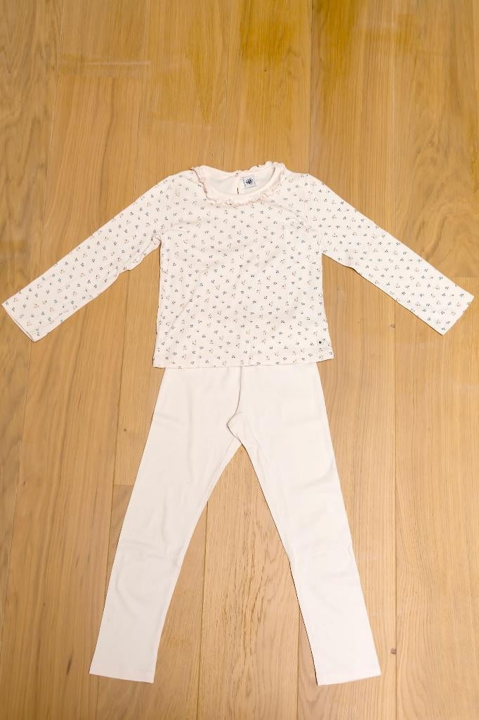 Lichtroze pyjama Petit Bateau, maat 8 jaar, Enfants & Bébés, Enlèvement ou Envoi, Petit Bateau, Vêtements de nuit ou Sous-vêtements