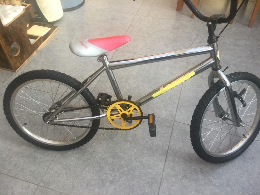 Vintage BMX van Loekie, Vélos & Vélomoteurs, Enlèvement ou Envoi, Utilisé