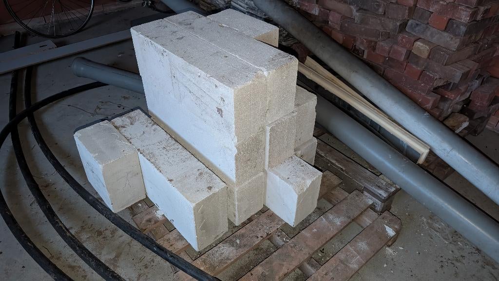 Kimblokken 60cm lang, 14 breed, Doe-het-zelf en Bouw, Metselstenen, Ophalen, Nieuw, Overige typen