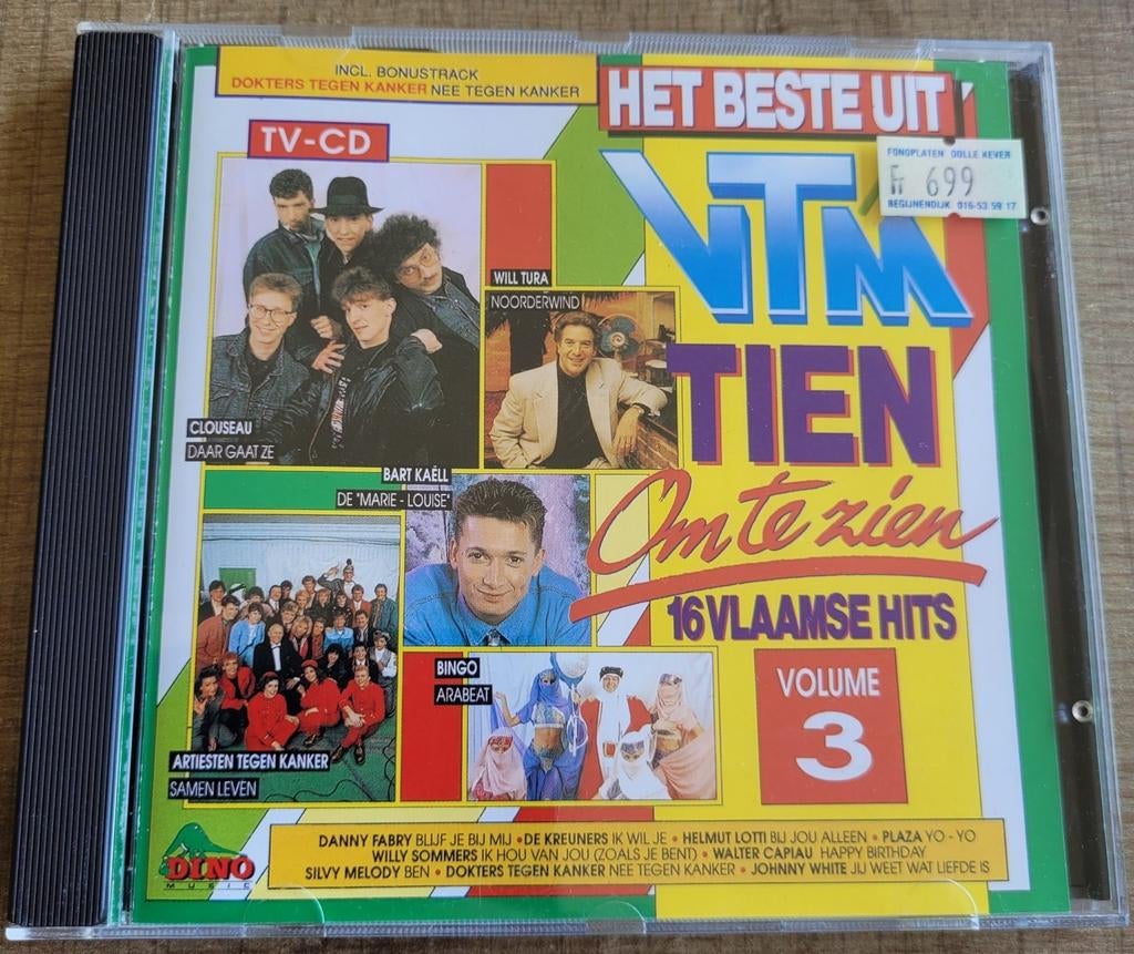 Het beste uit Tien Om Te Zien volume 3, Cd's en Dvd's, Cd's | Verzamelalbums, Ophalen of Verzenden, Zo goed als nieuw, Nederlandstalig