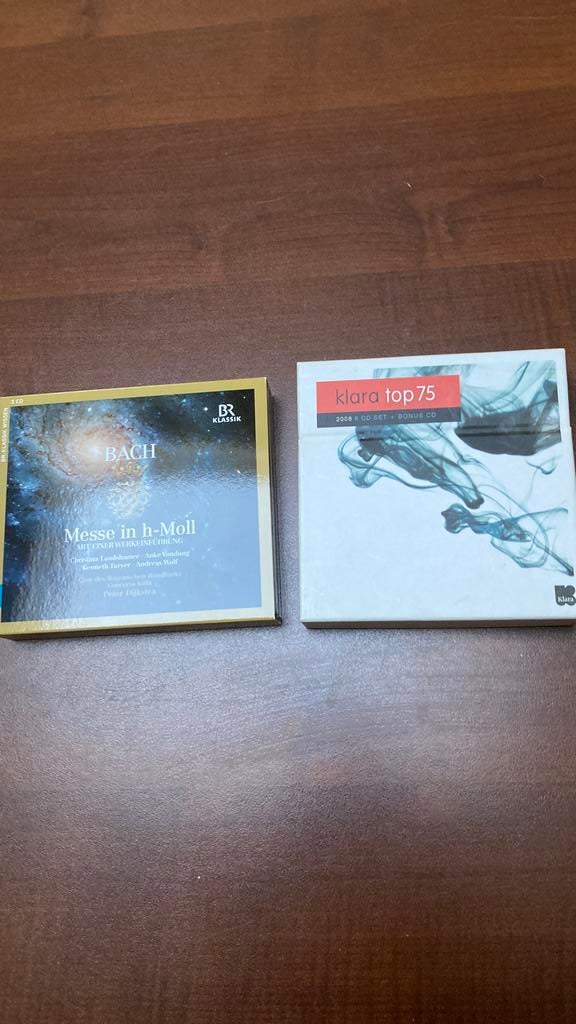 Twee cd’s bach en Klara, Ophalen, Zo goed als nieuw