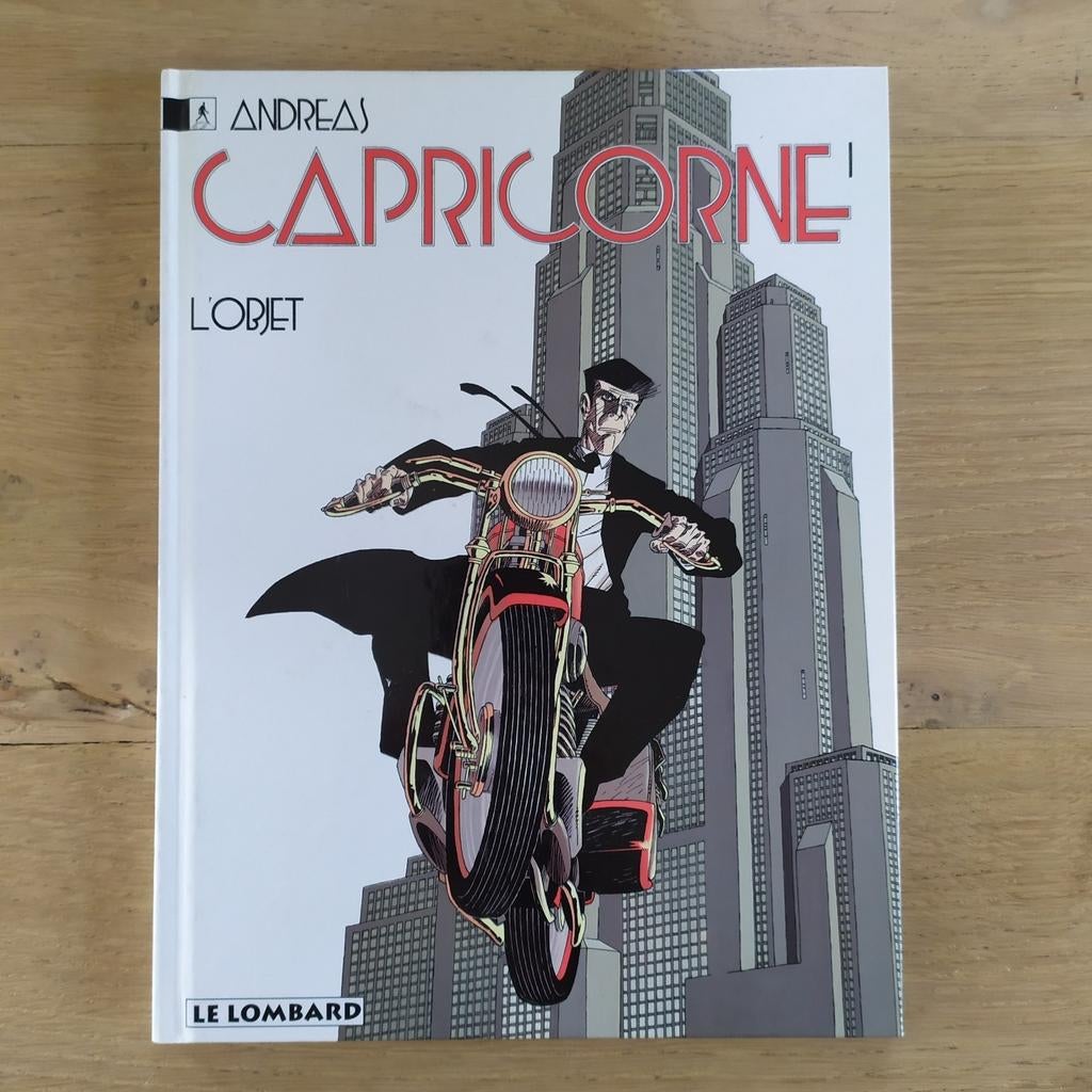 Capricorne 1 L'objet Andreas EO TBE, Boeken, Stripverhalen, Eén stripboek, Ophalen of Verzenden, Zo goed als nieuw
