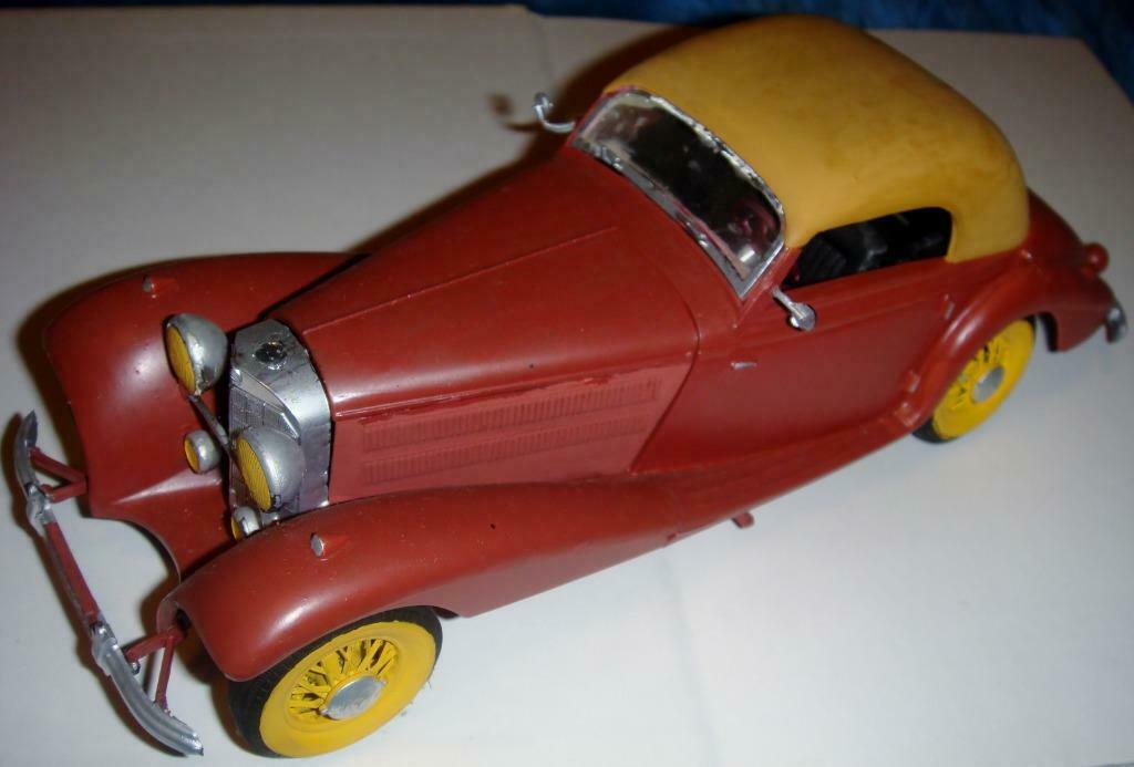 Mercedes-Benz 540-K Cabriolet Supercharged, 1936, 1/24, Gebruikt, Auto, Groter dan 1:32, Ophalen of Verzenden
