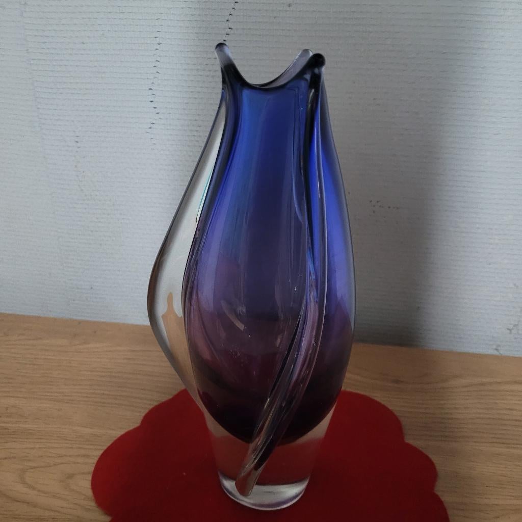 Vase murano sommerso., Antiek en Kunst, Antiek | Glaswerk en Kristal, Ophalen