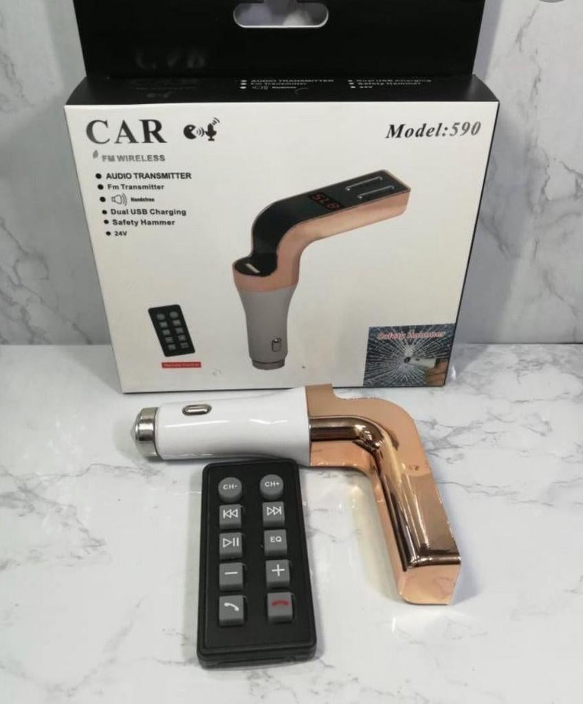 Transmetteur FM car kit Allumé-cigare Carte SD/USB/Bluetooth, Enlèvement ou Envoi
