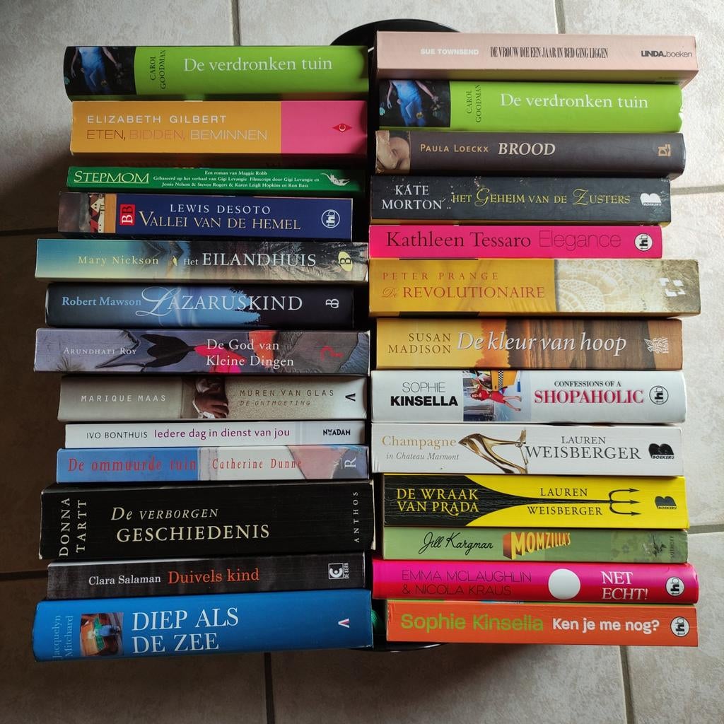 Romans/waargebeurd/thrillers/detectives €1/stuk, Ophalen, Gelezen