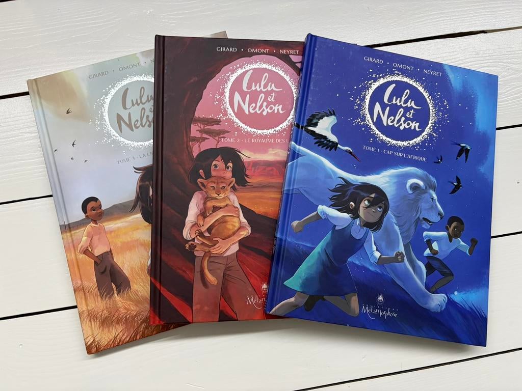 Lulu et Nelson - tomes 1+2+3, Livres, Série complète ou Série, Enlèvement, Comme neuf