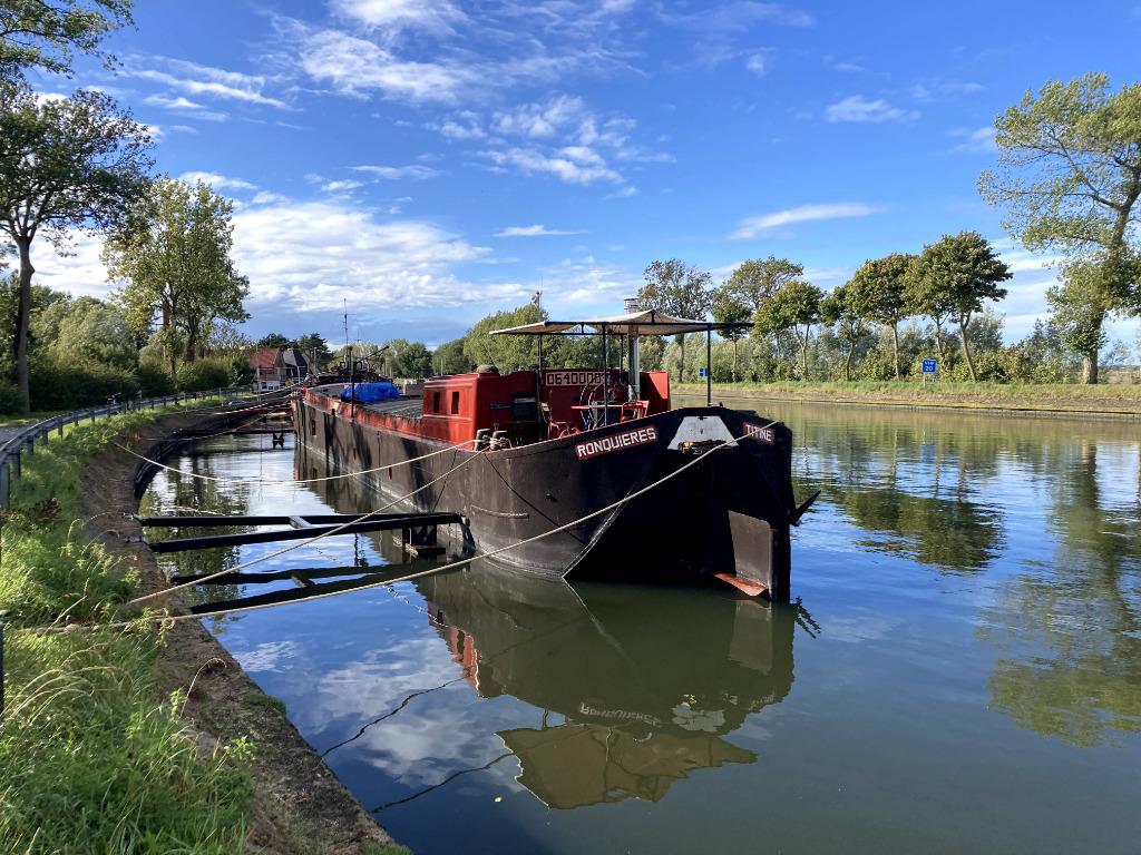 Bateau-logement naviguant avec emplacement, Oudenburg, Ventes sans courtier, Province de Flandre-Occidentale