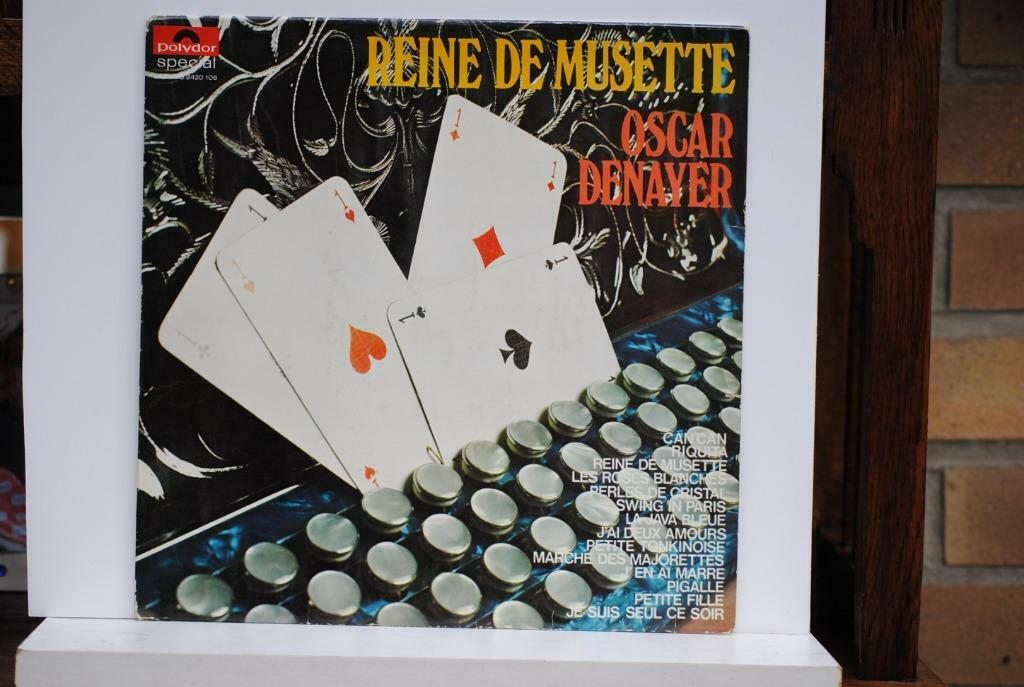 LP, Reine de musette, Oscar Denayer, Cd's en Dvd's, Ophalen of Verzenden