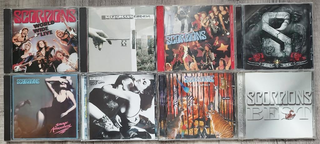 CD's Scorpions en Warlock /Doro, Cd's en Dvd's, Ophalen of Verzenden, Zo goed als nieuw