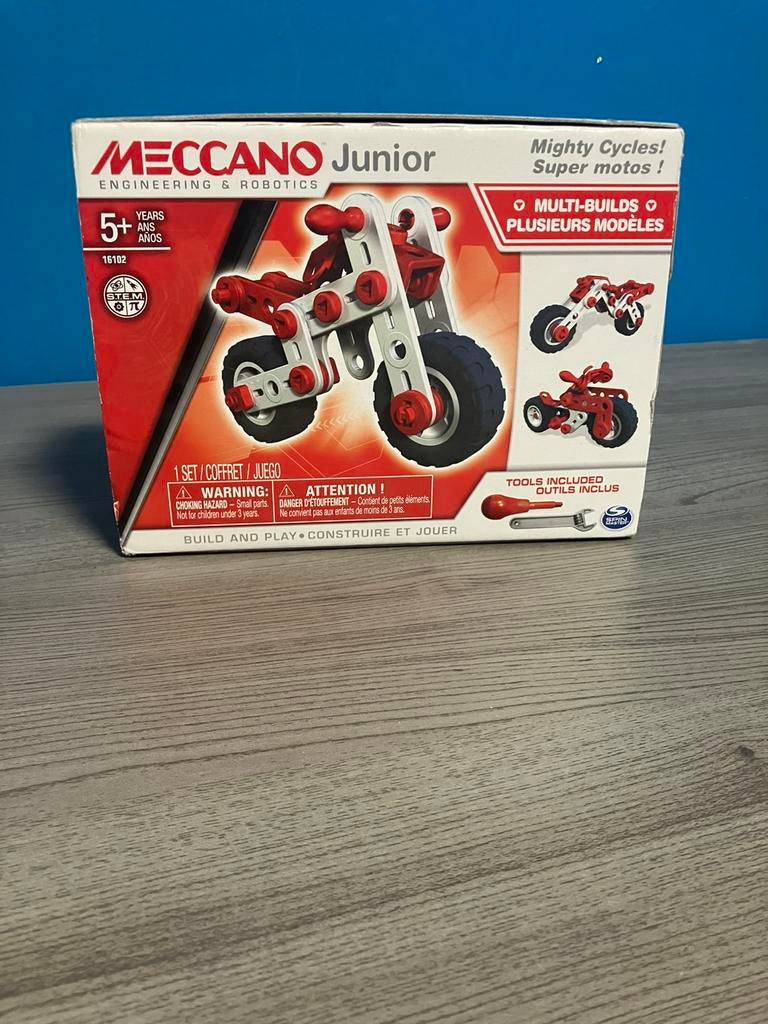 Meccano junior, Ophalen of Verzenden, Zo goed als nieuw, Bouwen