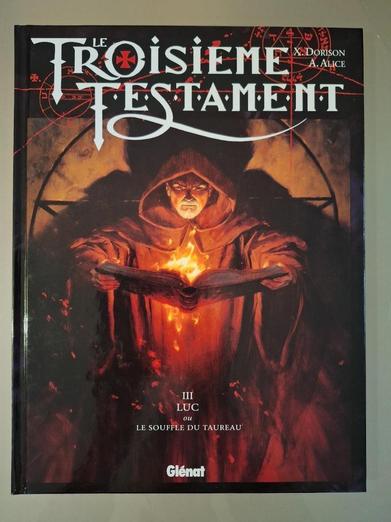 Le Troisième Testament - T3 EO Luc ou le souffle du taureau, Livres, Enlèvement ou Envoi, Comme neuf