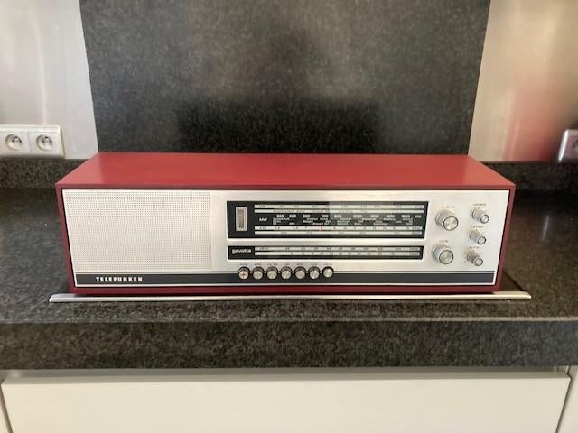 Telefunken Gavotte radio vintage, Audio, Tv en Foto, Ophalen, Gebruikt, Radio