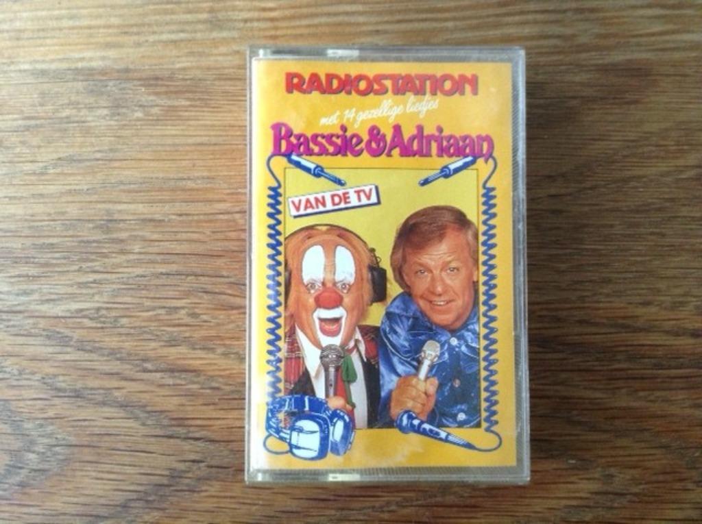 muziekcassette bassie en adriaan, Enlèvement ou Envoi, En néerlandais, 1 cassette audio, Originale