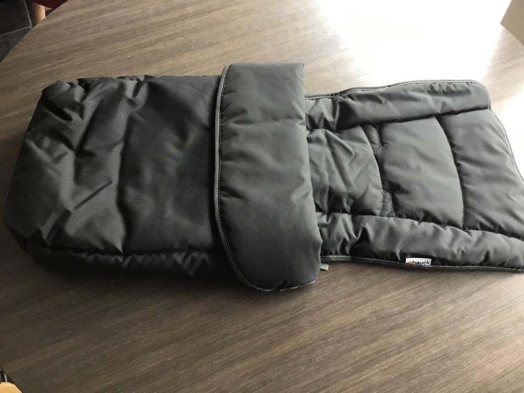 Hauck universele warme voetenzak grijs  buggy’s en fietskar, Overige typen, Nieuw, Buik, Rug of Zij, Ophalen