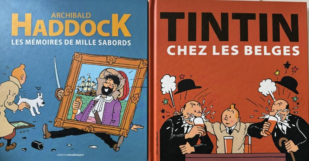 Tintin chez les Belges + Archibald Haddock, Enlèvement ou Envoi, Comme neuf