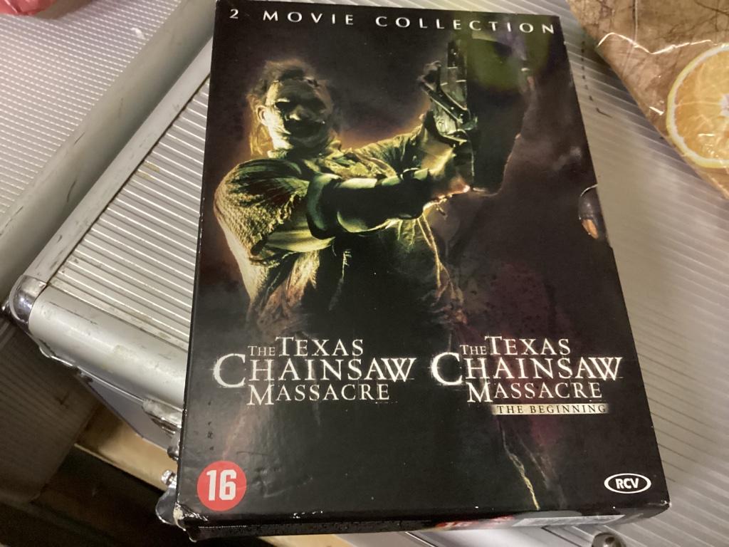 2 movie collection Texas Chainsaw Massacre + the Beginning, Ophalen of Verzenden, Boxset