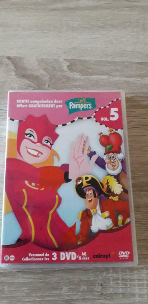 Dvd met drie afleveringen plop mega mindy en piet piraat, Enlèvement