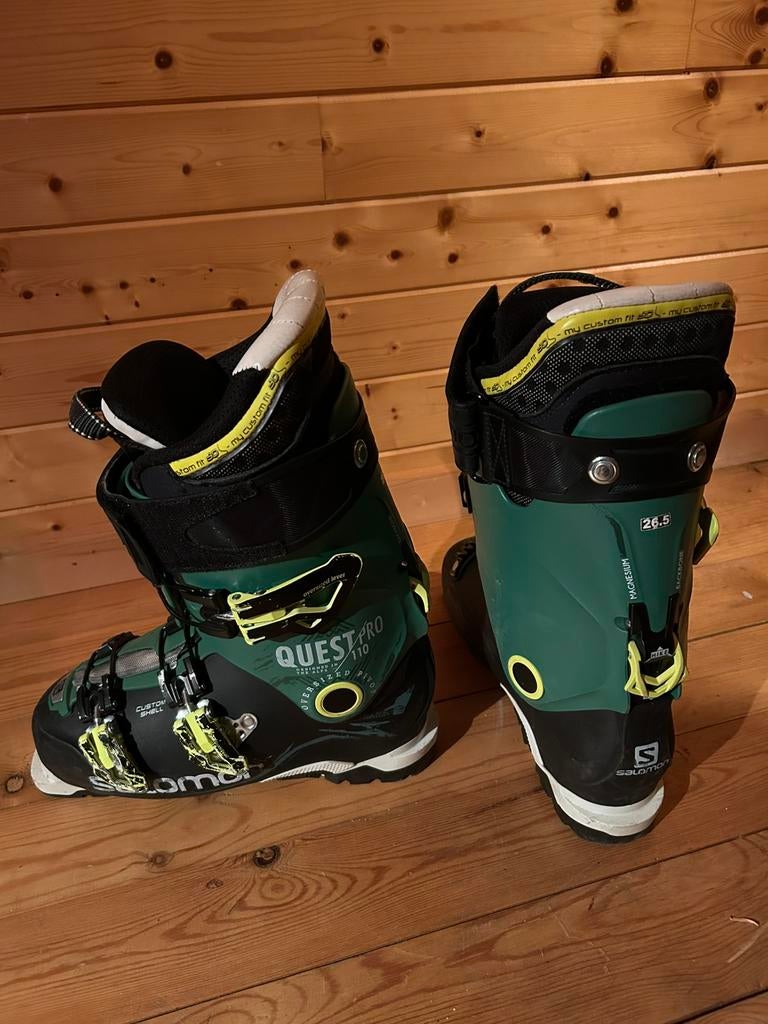 Chaussures de ski Salomon pour homme taille 42, Enlèvement, Comme neuf, Salomon