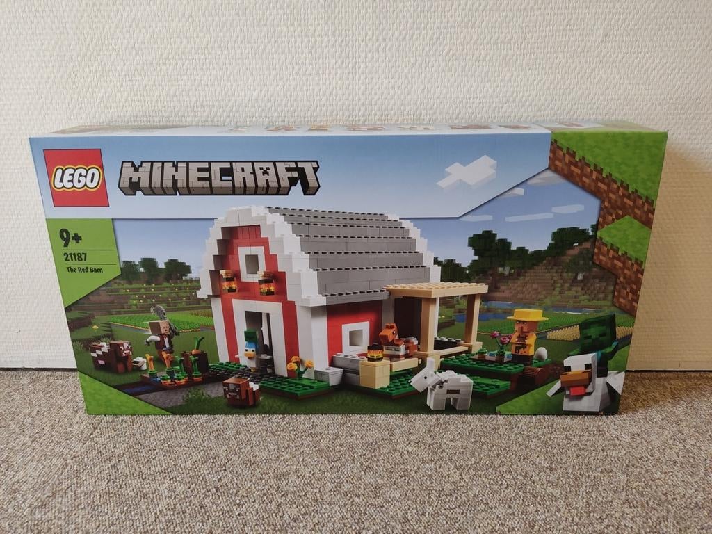 Lego Minecraft 21187 The Red Barn, Minecraft, Lego, Nieuw, Ophalen of Verzenden