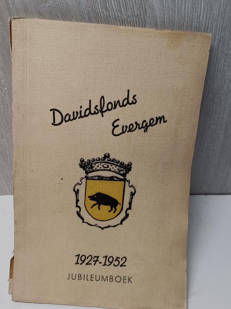 davidsfonds Evergem 1927-1952 jubileumboek, Boeken, Ophalen of Verzenden, Gelezen