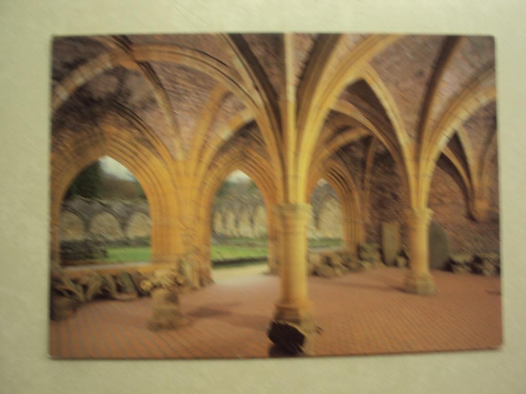 54484 - ABBAYE N-D D'ORVAL - ANCIENNE SALLE DU CHAPITRE, Collections, Cartes postales | Belgique, Envoi