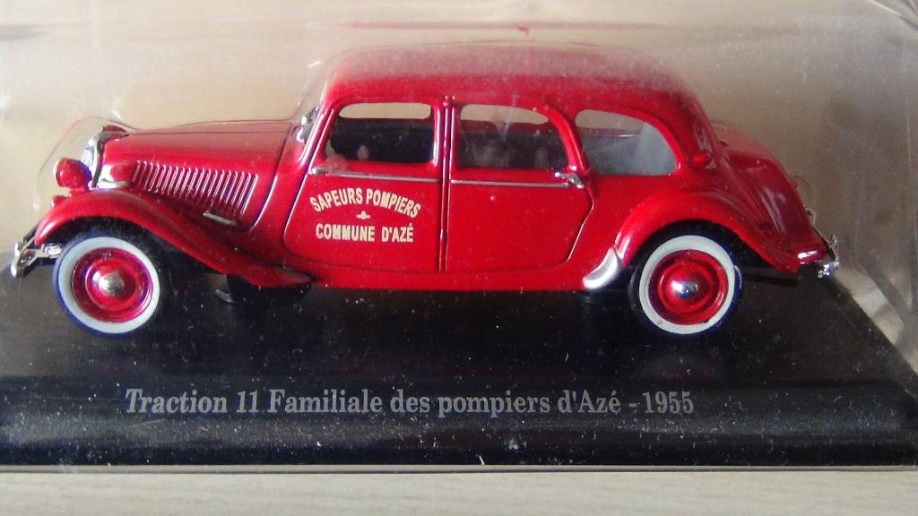 voiture miniature 1/43ieme traction 11 pompiers d'azé, Enlèvement ou Envoi, Neuf, Voiture, Autres marques
