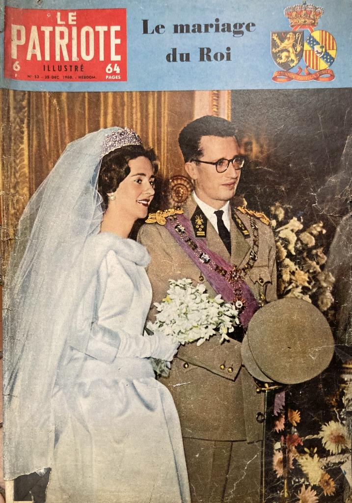 Le Patriote Illustré, 2 exemplaires "royaux" de 1960 et 1961, Ophalen, 1960 tot 1980, Tijdschrift