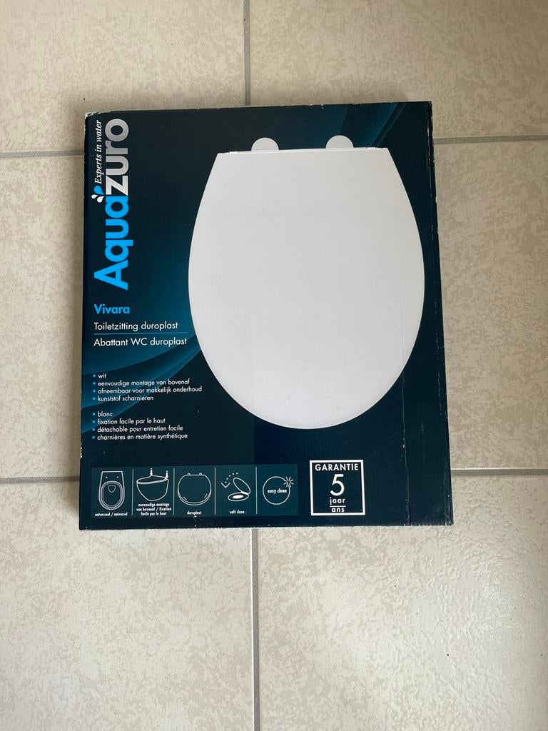 Abattant WC Neuf « AQUAZURO », Enlèvement, Neuf, Toilettes