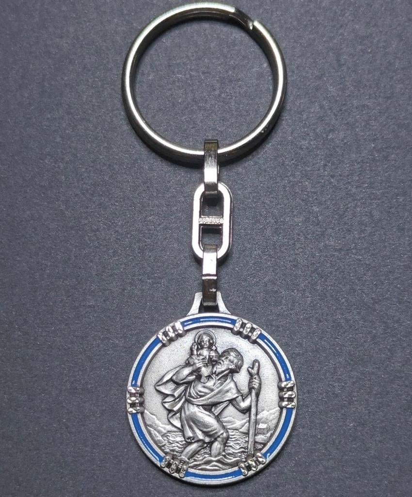 Sleutelhanger Saint Christoffel, Verzamelen, Ophalen of Verzenden, Zo goed als nieuw