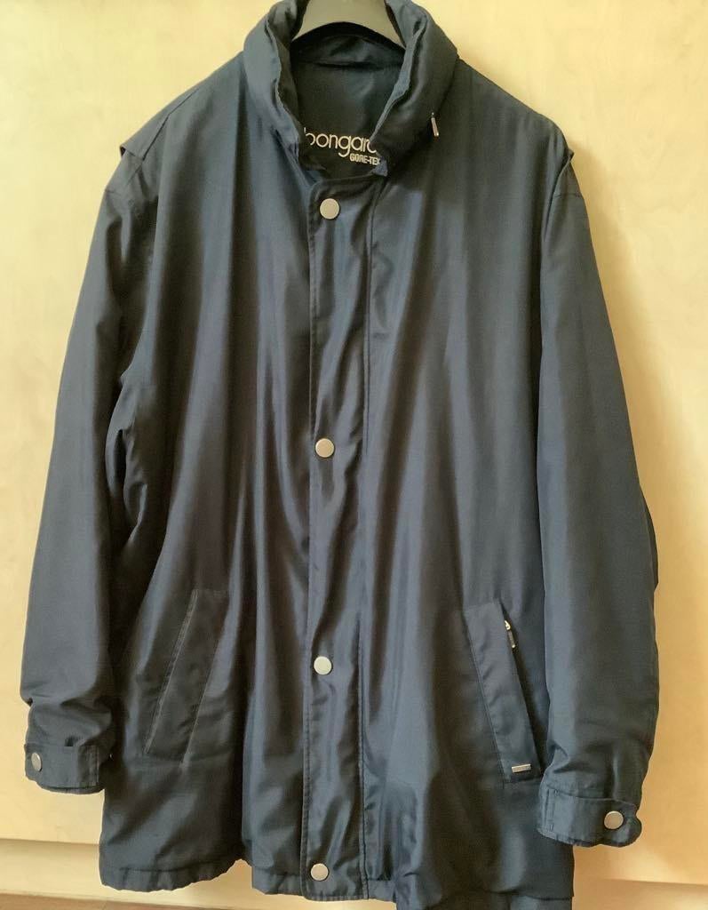 Marineblauwe jas BONGARDI: XL, Ophalen, Gedragen, Blauw